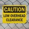 Signmission Low Overhead Clearance, 14 in W x Rectangle, Plastic OS-2PACK-CS-P-1014-L-19200 - alternate 5